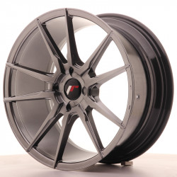 Jante Japan Racing JR21 18x8,5 ET30-40 4H Blank Hyper Black