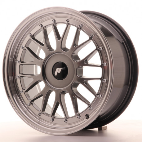 Jante Jante Japan Racing JR23 17x8 ET40-45 Blank Hyper Black | race-shop.ro