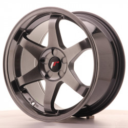 Jante Japan Racing JR3 18x9 ET35-40 5H Blank Dark Hyper Black