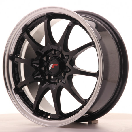 Jante Jante Japan Racing JR5 16x7 ET30 4x100/108 Glossy Black | race-shop.ro