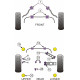 S3 MK2 8P (2006-2012) Powerflex Bucșă tampon motor inferior (mare) Diesel Audi S3 MK2 8P (2006-2012) | race-shop.ro