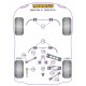S3 MK2 8P (2006-2012) Powerflex Bucșă tampon motor inferior (mare) Track Use Audi S3 MK2 8P (2006-2012) | race-shop.ro
