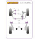 Brera (2005-2010) Powerflex Bucșă spate braț față superior Alfa Romeo Brera (2005-2010) | race-shop.ro