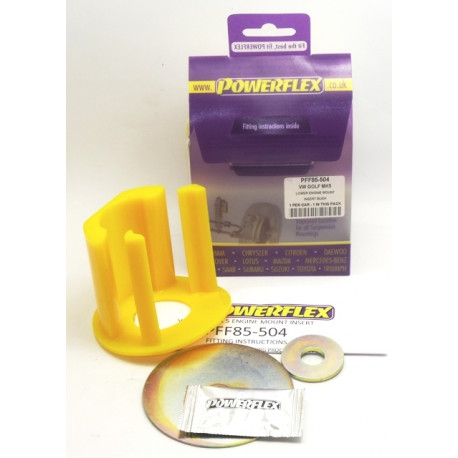 A3 MK2 8P (2003-2012) Powerflex Bucșă tampon motor inferior (mare) Audi A3 MK2 8P (2003-2012) | race-shop.ro