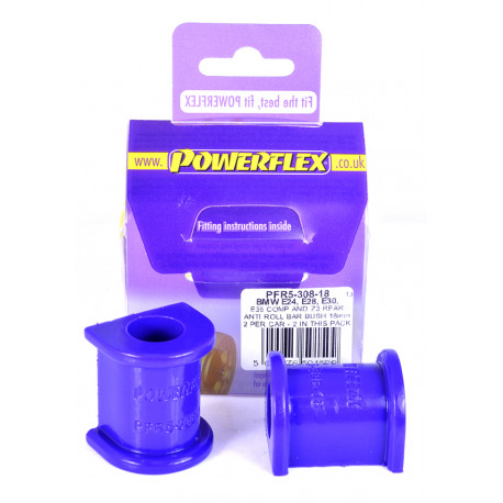 E28 5 Series (1982 - 1988) Powerflex Bucșă bară stabilizatoare spate 18mm BMW E28 5 Series (1982 - 1988) | race-shop.ro