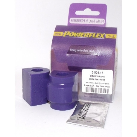 E34 5 Series (1988 - 1996) Powerflex Bucșă suport bară antiruliu spate 15mm BMW E34 5 Series (1988 - 1996) | race-shop.ro