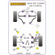 E39 5 Series 540 Touring Powerflex Bucșă suport bară antiruliu spate 15mm BMW E39 5 Series 540 Touring | race-shop.ro