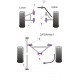 7 Imperial Chassis with DeDion & Watts Linkage (1973-2006) Powerflex Bucșă braț jos Caterham 7 | race-shop.ro