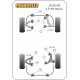 S Type - X200 (1998-2002) Powerflex Bucșă spate braț inferior față Jaguar (Daimler) S Type - X200 (1998-2002) | race-shop.ro