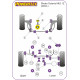 Octavia Mk2 1Z (2004-2012) Powerflex Bucșă tampon motor inferior (mare) Diesel Skoda Octavia Mk2 1Z (2004-2012) | race-shop.ro