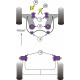 Swift - Sport (2010 on) Powerflex Bucșă spate braț față, reglare înclinare Suzuki Swift - Sport (2010 on) | race-shop.ro