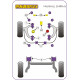 Zafira B (2005-2011) Powerflex Set șuruburi reglare înclinare (12mm) Opel Zafira B (2005-2011) | race-shop.ro