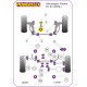 Passat CC 35 (2008-2012) Powerflex Bucșă spate punte spate Volkswagen Passat CC 35 (2008-2012) | race-shop.ro