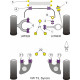 Syncro Powerflex Bucșă suport stabilizátora Volkswagen Syncro | race-shop.ro