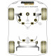 A3 MK3 8V (2013-) Rear Beam Powerflex Bucșă față jos tampon motor Audi A3 MK3 8V (2013-) Rear Beam | race-shop.ro