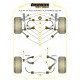 A4 Quattro (1995-2001) Powerflex Bucșă interior braț spate sus Audi A4 Quattro (1995-2001) | race-shop.ro