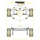 A6 (1998 - 2001) Powerflex Bucșă braț față superior Audi A6 (1998 - 2001) | race-shop.ro