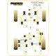 Focus MK2 ST Tampon tobă eșapament Powerflex - Down Pipe Ford Focus MK2 ST | race-shop.ro