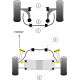 Mondeo (2000 to 2007) Powerflex Bucșă spate braț inferior față reglare înclinare Ford Mondeo (2000 la 2007) | race-shop.ro