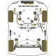 2WD Powerflex Tampon amortizor, VW față Volkswagen 2WD | race-shop.ro