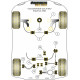 Golf MK7 5G 4WD Powerflex Bucșă bară antiruliu spate 20.7mm Volkswagen GOLF MK7 5G 4WD | race-shop.ro