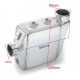 Răcit cu apă Intercooler racit cu apă 250 x 220 x 115mm (89mm) | race-shop.ro