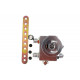 Adaptoare filtru de ulei Adaptor relocare sub filtrul de ulei intrare/ieșire AN10 cu termostat | race-shop.ro