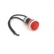Indicatoare Indicator LED roșu 12V 14mm | race-shop.ro