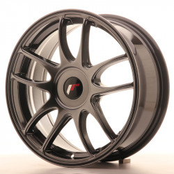 Jante Japan Racing JR29 17x7 ET20-40 Blank Hyper Black