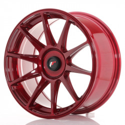 Jante Japan Racing JR11 18x8,5 ET35-40 Blank Platinum Red