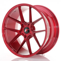 Jante Japan Racing JR30 20x10 ET20-40 5H Blank Platinum Red