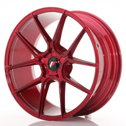 Jante Japan Racing JR30 20x8,5 ET20-40 5H Blank Platinum Red