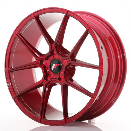 Jante Jante Japan Racing JR30 20x8,5 ET20-40 5H Blank Platinum Red | race-shop.ro