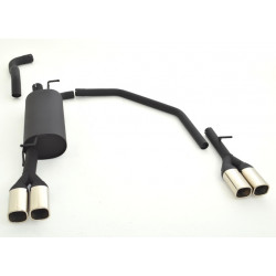 Tobă de eșapament sport Duplex VW Golf IV - Cu certificat ECE (921412VD-x)