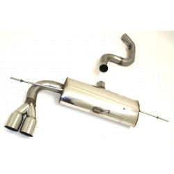 Tobă de eșapament sport Audi Q3 8U Quattro - Cu certificat ECE (971048-X)