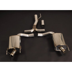 76mm Duplex-Sistem de evacuare Opel Insignia Sports Tourer AWD - Cu certificat ECE (971125AD-X3)