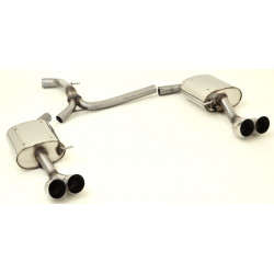 Tobă de eșapament sport Duplex Ford Mondeo (BA7) - Cu certificat ECE (971226BD-X)