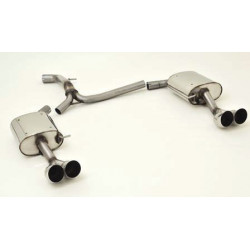 Tobă de eșapament sport- Duplex Ford Mondeo (BA7) - Cu certificat ECE (971227BD-X)