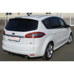 Tobă de eșapament sport Duplex Ford S-Max - Cu certificat ECE (971236AD-X)