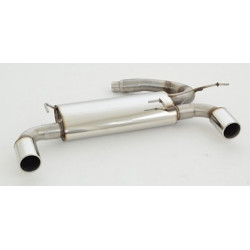 Tobă de eșapament sport Duplex Mini R52 Cabrio - Cu certificat ECE (971330CD-X)