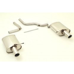 Tobă de eșapament sport Duplex Seat Exeo (3R) - Cu certificat ECE (972726D-X)