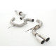 Sisteme de evacuare Friedrich Motorsport 76mm Evacuare VW EOS - Cu certificat ECE (981433A-X3-X) | race-shop.ro