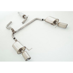 Gr.A Sistem de evacuare- Duplex Seat Leon 5F ST incl. FR - Cu certificat ECE (992716-X)