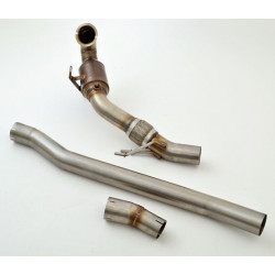 76mm Downpipe cu catalizator sport (oțel) - Cu certificat ECE (981450R-X3-DPKAHJS)