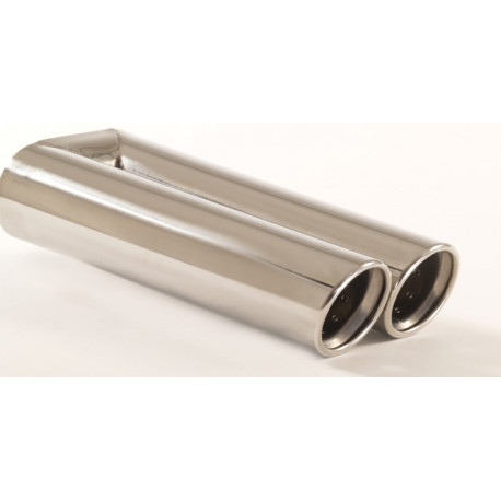 Ornament cu două ieșiri Ornament tobă 2x80mm (ER-47) | race-shop.ro