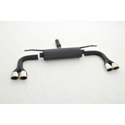 Tobă de eșapament sport Duplex Audi A3 8V Sportback FWD - Cu certificat ECE (921053BSLD-X)