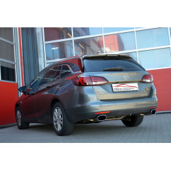 76mm Sistem de evacuare- Duplex Opel Astra K Sports Tourer - Cu certificat ECE (991186T-X3-X)