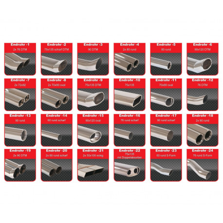 Sisteme de evacuare Friedrich Motorsport 70mm Evacuare Duplex pentru Opel Insignia - Cu certificat ECE (881122D-X) | race-shop.ro