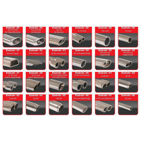 Sisteme de evacuare Friedrich Motorsport Gr.A Evacuare Duplex pentru Hyundai i30 GDH + Coupe 3-/5-uși. - Cu certificat ECE (990415-X) | race-shop.ro