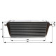 Pe ambele părți Intercooler universal 600 x 300 x 76mm | race-shop.ro